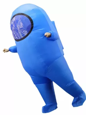 Adult Among Us Inflatable Costume - Hilarious Spacesuit Outfit