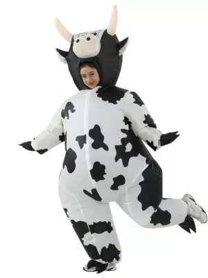 Adult Inflatable Cow Costume - Perfect for Halloween