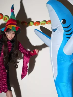 Adult Inflatable Shark Costume - Hilarious and Easy-to-Inflate Outfit