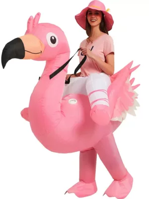 Adult Parties Hilarious Inflatable Flamingo Costume