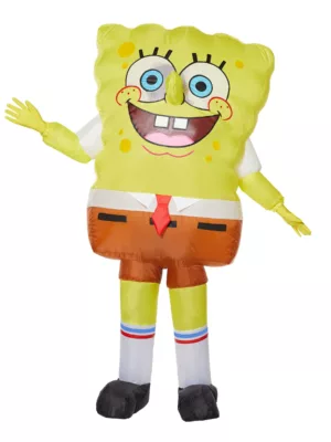 Adult SpongeBob Inflatable Costume