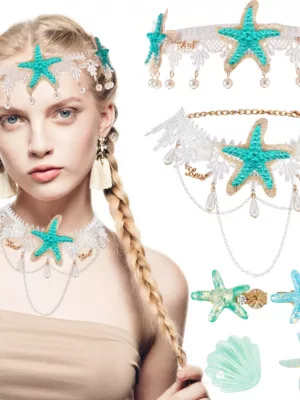 Enchanting Mermaid Hair Accessory Set