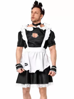 Kawaii Cat Maid Costume For Men