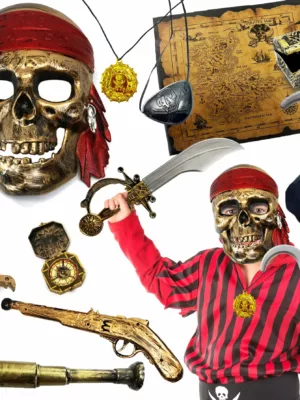 Kids' DIY Pirate Costume Accessory Set