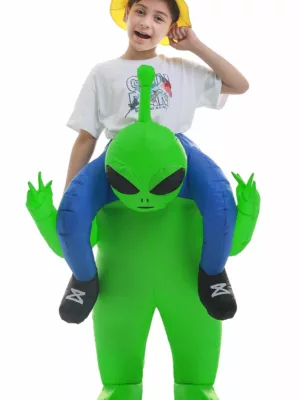 Kids' Inflatable Alien Costume - Hilarious and Fun