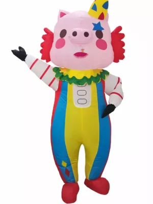 Party Funny Clown Pig Inflatable Costume