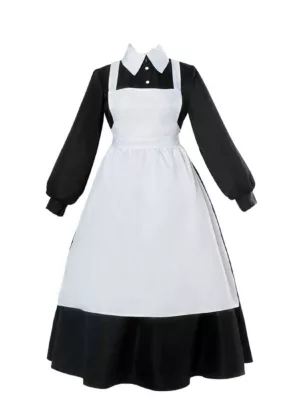 Anime Women's Cosplay Costume - The Promised Neverland Inspired Maid Dress